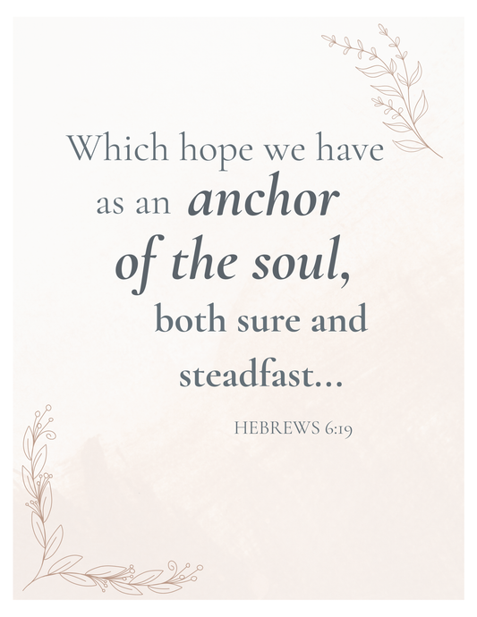 Faith-Inspired Wall Art - Printable Scripture Decor (Set of 5 Designs, PDF, 5x7 & 8.5x11)