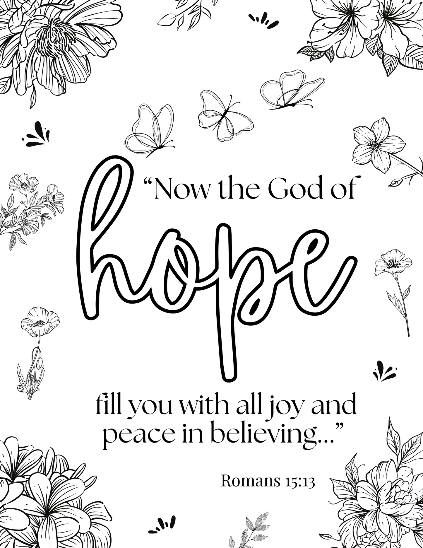 Grace to Grow Coloring Book - Digital Download